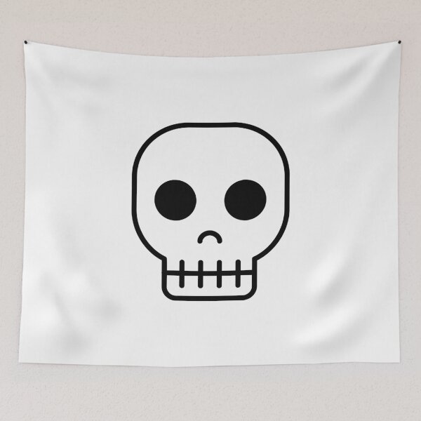 Item preview, Skull icon 2 (for light backgrounds) designed and sold by gabrielpastor.