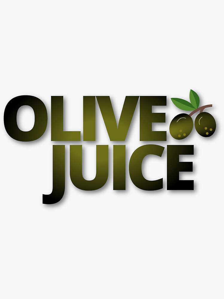 "Olive Juice" Sticker by BigRedInclusive Redbubble