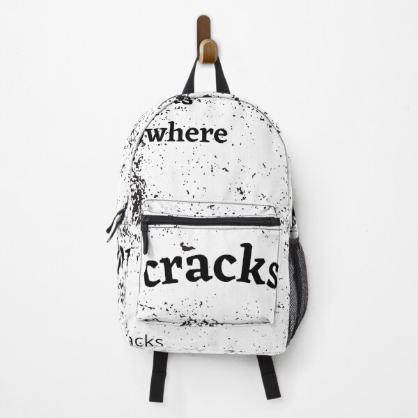 Item preview, 'Cracks are everywhere' abstract black and white designed and sold by Jennifer Morcom.