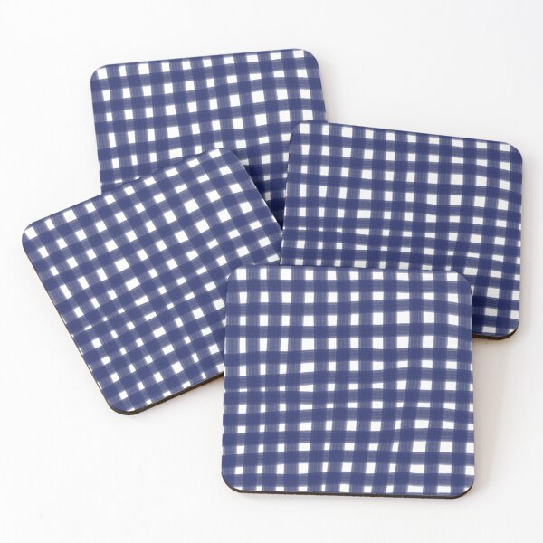 Item preview, Blue Checkered Pattern || Blue and White || Minimalistic Design designed and sold by Arterissun.