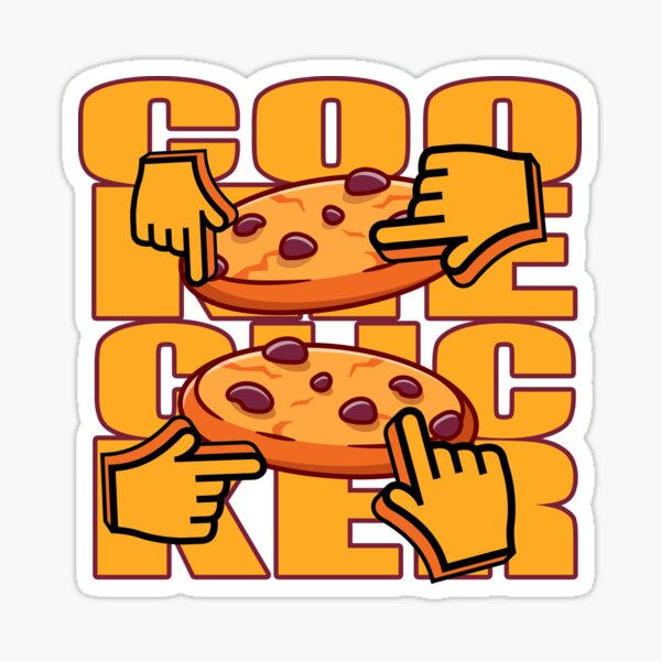 Bestes Cookie-Clicker-Design Sticker