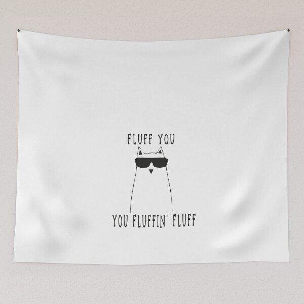 Item preview, Cat t-shirt shirt Fluff you crazy cat lady cat love animal women gift graphic slogan designed and sold by BUniqueBSpecial.