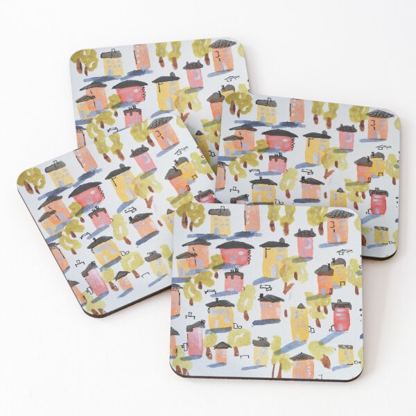 Item preview, Quarantined houses designed and sold by MencarelliArt.