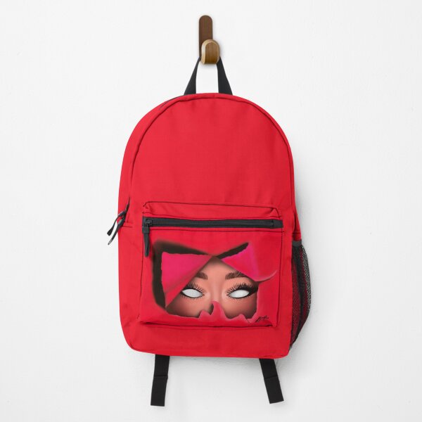Item preview, Creepy digital portrait in red designed and sold by ArtbyBroghan.