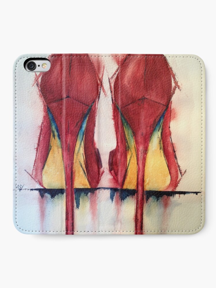 Alternate view of Red Shoes - Girls' Best Friends iPhone Wallet