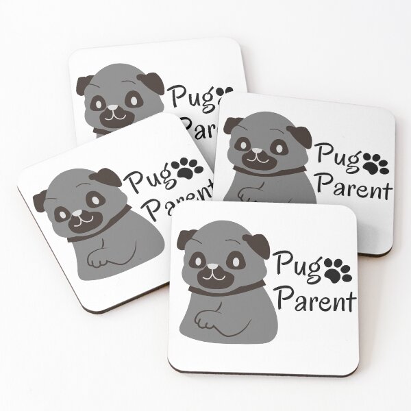 Item preview, Padre pug, madre pug, padre pug, amor pug, dueño pug, pugs designed and sold by WarloftersS.