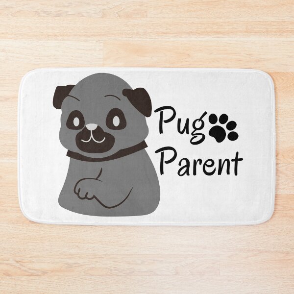 Item preview, Padre pug, madre pug, padre pug, amor pug, dueño pug, pugs designed and sold by WarloftersS.