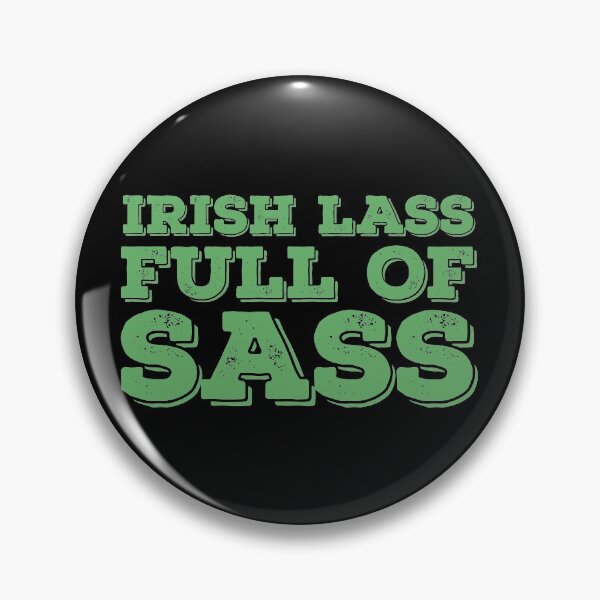 Item preview, Irish Lass Full Of Sass Vintage designed and sold by ToppaDesigns.