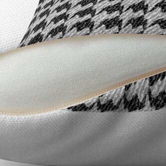 Alternate view of Space Ship Atari Black Throw Pillow