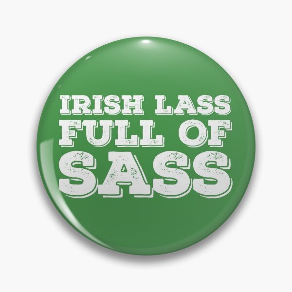 Item preview, Irish Lass Full Of Sass Vintage designed and sold by ToppaDesigns.