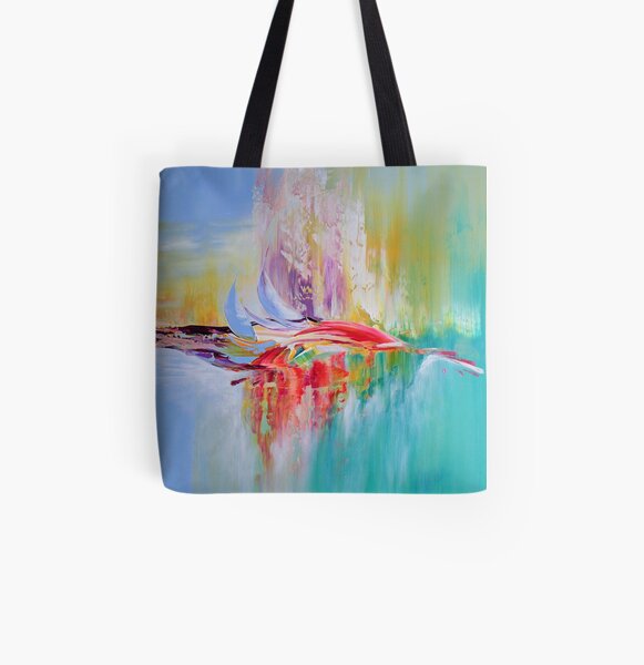 Printemps boreal 5 Tote bag doublé