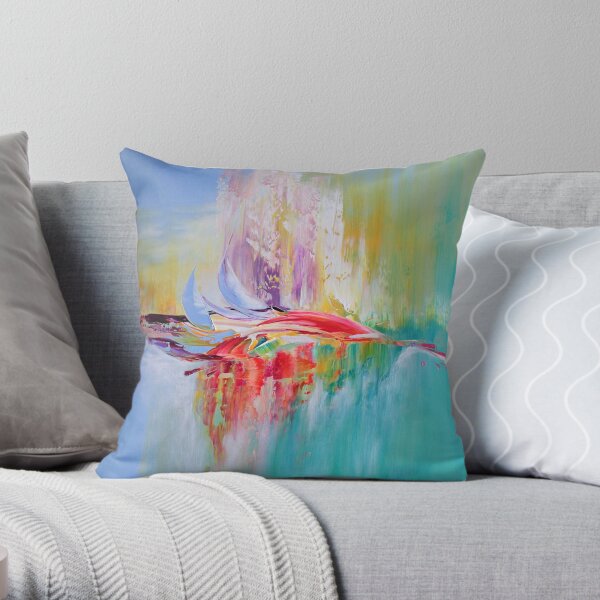 Printemps boreal 5 Coussin