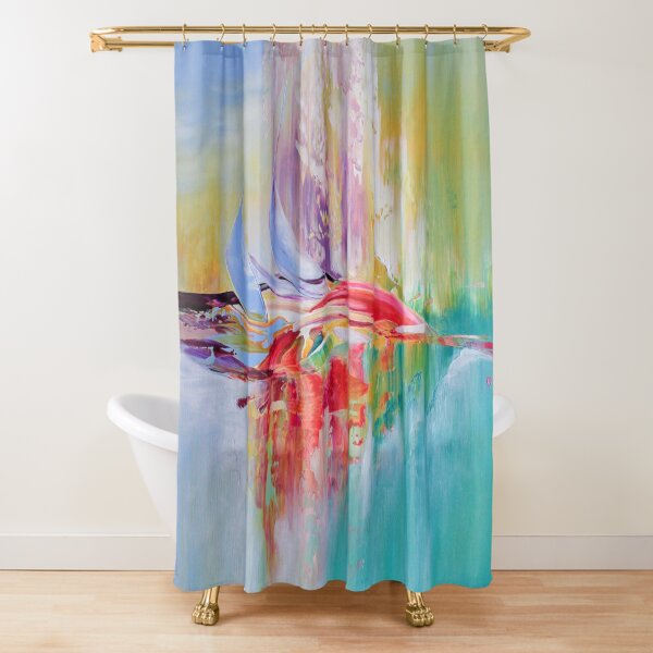 Printemps boreal 5 Rideau de douche