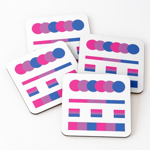 Item preview, Bisexual Pride Sticker Pack designed and sold by sophiesversion.