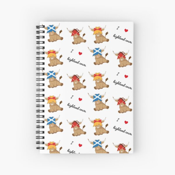 Item preview, Cute highland cows for Scottish highland coo lovers designed and sold by Ayelandco.