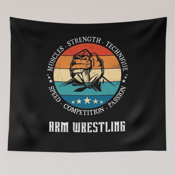 Item preview, Arm Wrestling Armwrestling fun Saying Arm Wrestler designed and sold by Renergie.