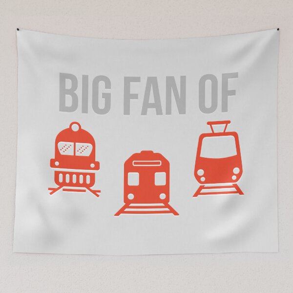 Item preview, Big Fan Of Trains. Autism designed and sold by Hilomind.