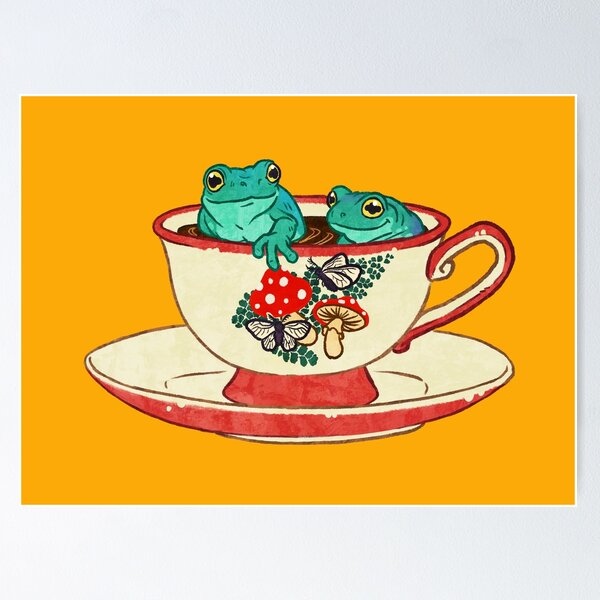 Item preview, Tea Cup Frogs designed and sold by Jessuh.