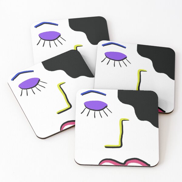 Item preview, Full Lipped minimalist face  designed and sold by KarlieDoodles.