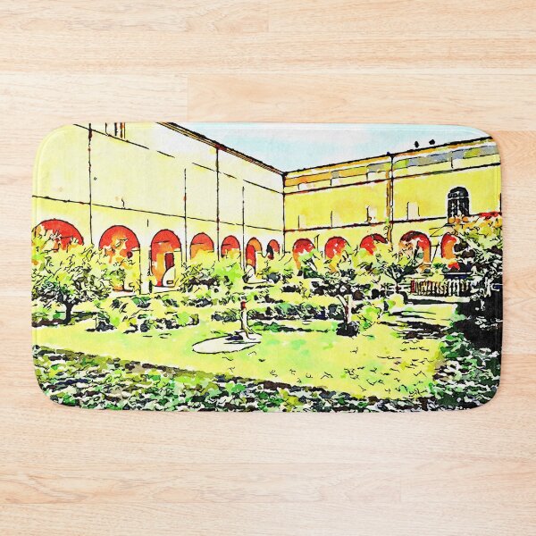 Item preview, Istituto Emiliani: garden of the cloister of the convent designed and sold by Giuseppe Cocco.