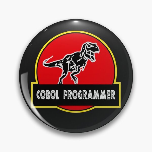 Item preview, Jurassic COBOL Programmer Dinosaur designed and sold by penpixelart.