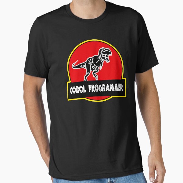 Item preview, Jurassic COBOL Programmer Dinosaur designed and sold by penpixelart.