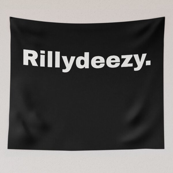 Item preview, Rillydeezy. Creative word creation and statement from the youth language - for teenagers and the young at heart who like to speak their own slang designed and sold by Text-N-Typo.