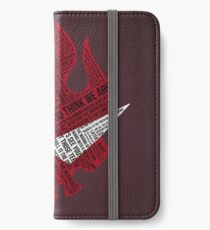 Gurren Lagann typography iPhone Wallet/Case/Skin