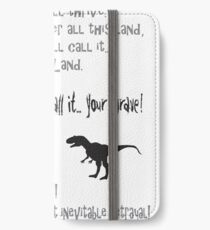 curse your sudden but inevitable betrayal, firefly, grey iPhone Wallet/Case/Skin