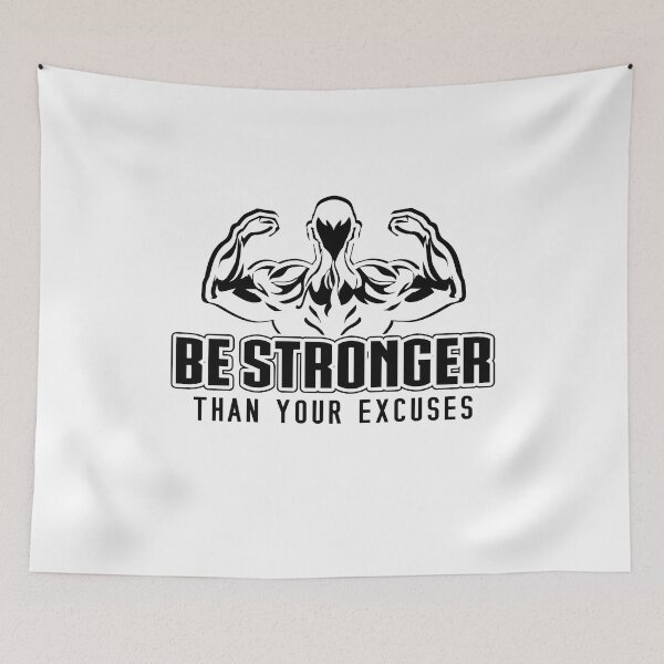Item preview, Be Stronger Than Your Excuses designed and sold by WiBto.