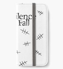 Signs of the silence iPhone Wallet/Case/Skin