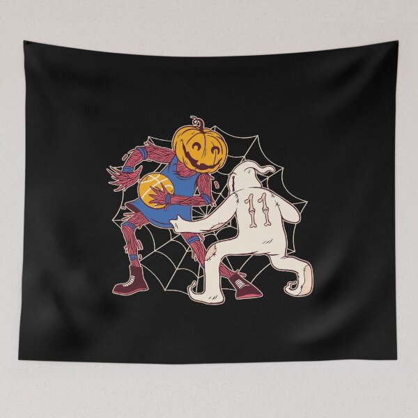 Item preview, Pumpkin and Ghost Halloween Basketball Game designed and sold by Ofca.