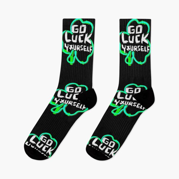 Item preview, Go Luck Yourself, Funny Paddys Day designed and sold by badlydrawnbabe.