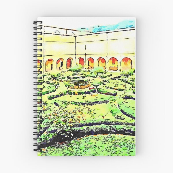 Item preview, Istituto Emiliani: garden of the cloister of the convent designed and sold by Giuseppe Cocco.
