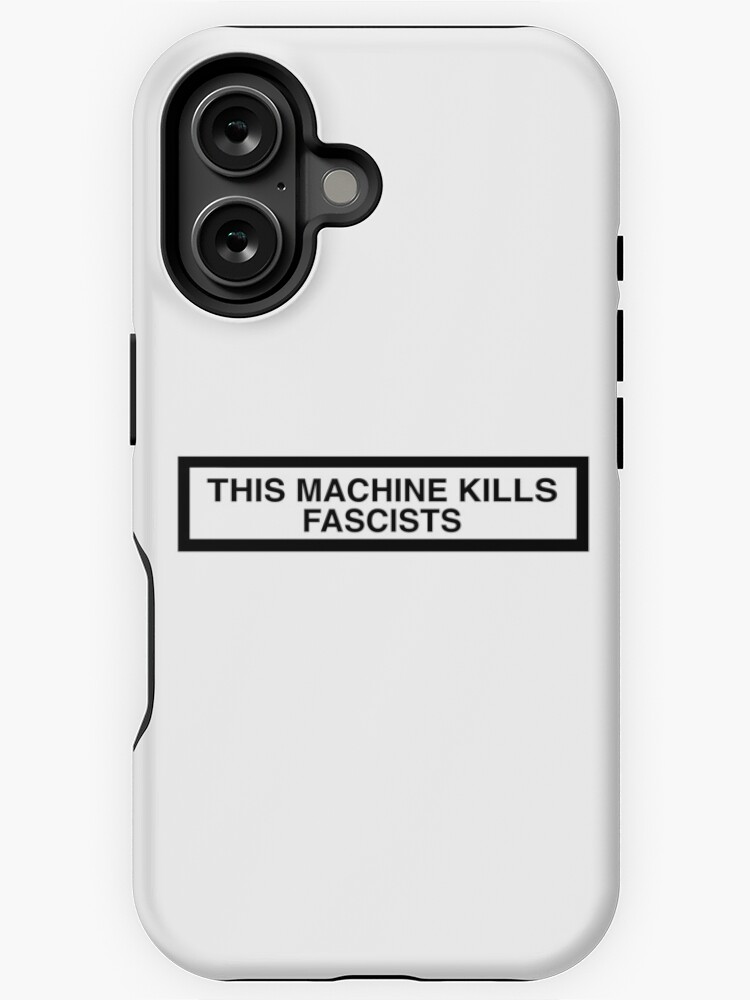 Thumbnail 1 von 4, iPhone-Hülle, DIESE MASCHINE TÖTET FASCISTS-Druck designt und verkauft von heidi-laurel.