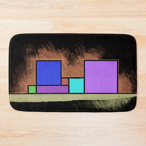 Item preview, The City of Multycolor Squares "A" at Night designed and sold by Istvan Ocztos.