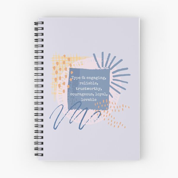 Item preview, Enneagram Type 6 Six Personality Test Myers Briggs Watercolor Stars Celestial Pink Lilac designed and sold by BohoStudio.