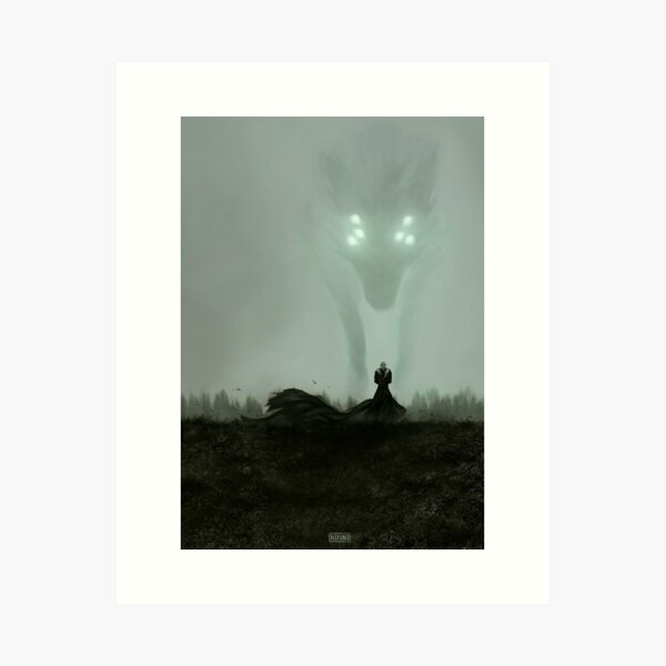 Item preview, He who hunts alone designed and sold by nipuni.