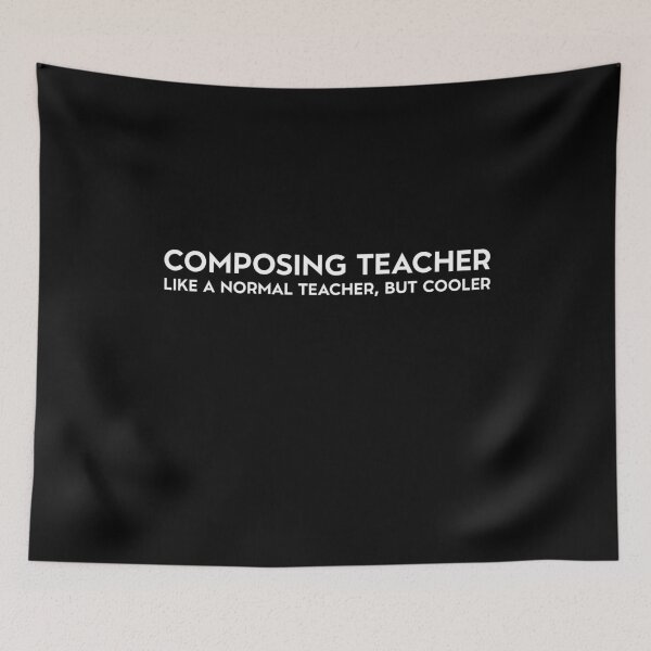 Item preview, Composing Composer Teacher designed and sold by Salvadax.