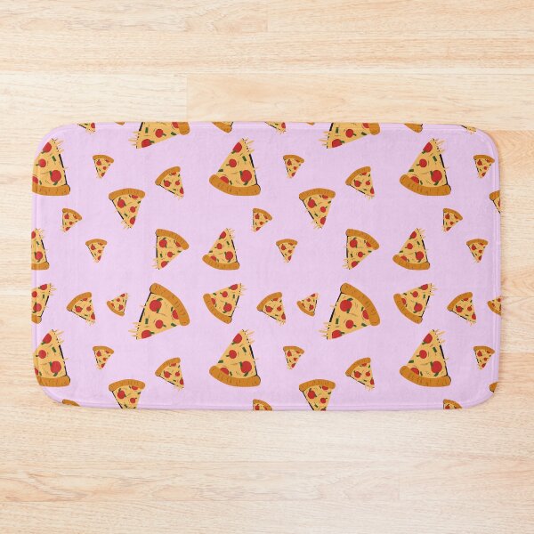 Item preview, pink pizza pattern designed and sold by NelBo.