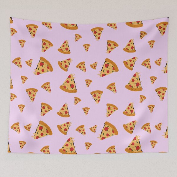 Item preview, pink pizza pattern designed and sold by NelBo.