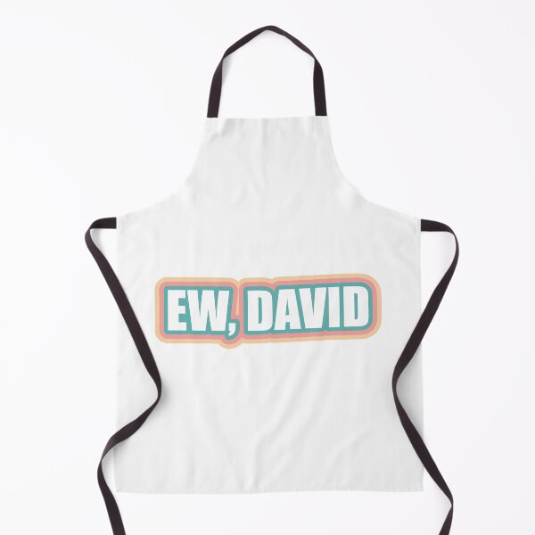 Item preview, "Ew David" Quote by Alexis from Schitt's Creek in Retro Colors designed and sold by calbeard.