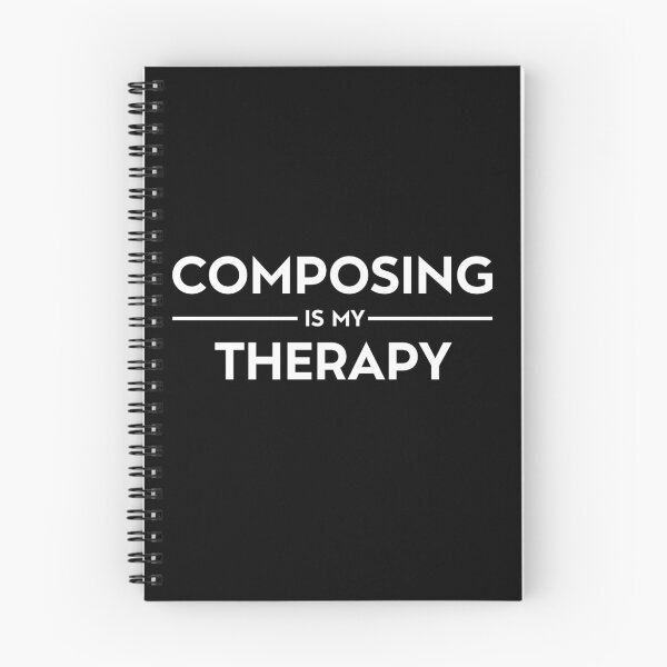 Item preview, Composing Is My Therapy Composer Gift designed and sold by Salvadax.