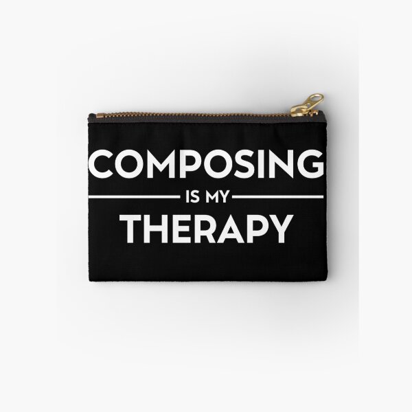 Item preview, Composing Is My Therapy Composer Gift designed and sold by Salvadax.