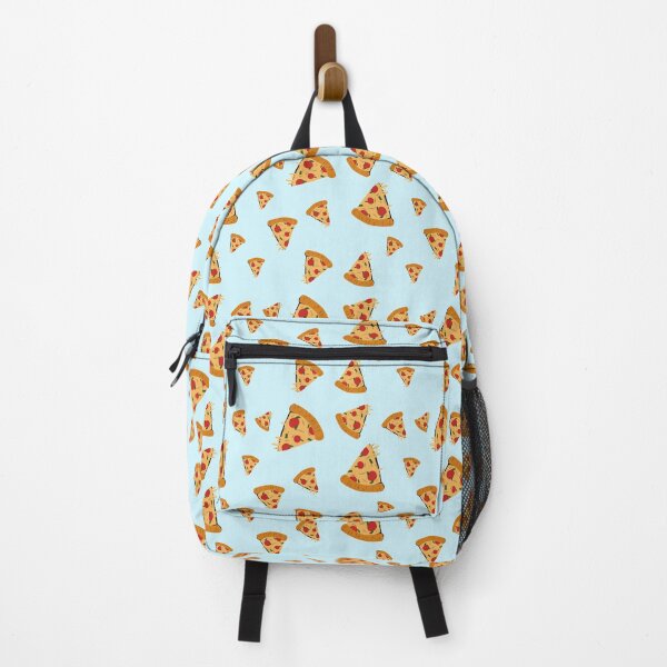 Item preview, blue pizza pattern designed and sold by NelBo.