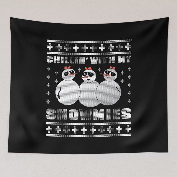 Item preview, Chillin Snowmies Snowman Winter Wonderland Ugly Christmas designed and sold by Ofca.