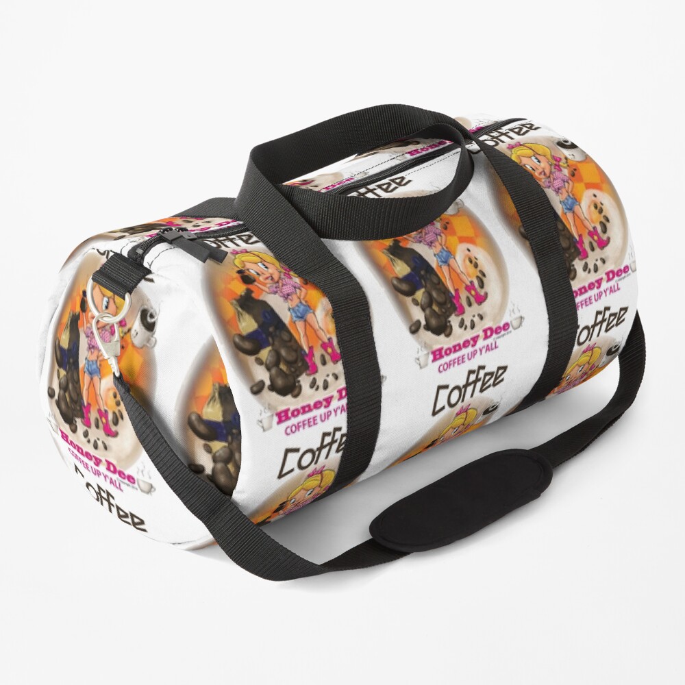 Coffee Up Y'all With Honey Dee Duffle Bag