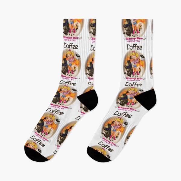 Item preview, Coffee Up Y'all With Honey Dee designed and sold by CartoonGems.
