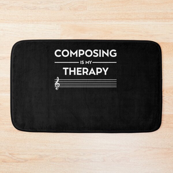 Item preview, Composing Is My Therapy Composer Gift designed and sold by Salvadax.