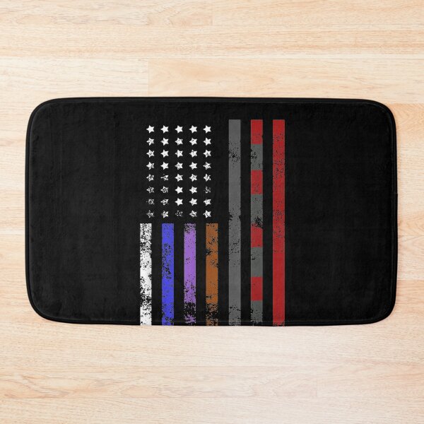 Item preview, Funny Brazilian Jiu Jitsu Patriotic American Flag belt colors designed and sold by ETIndustries.